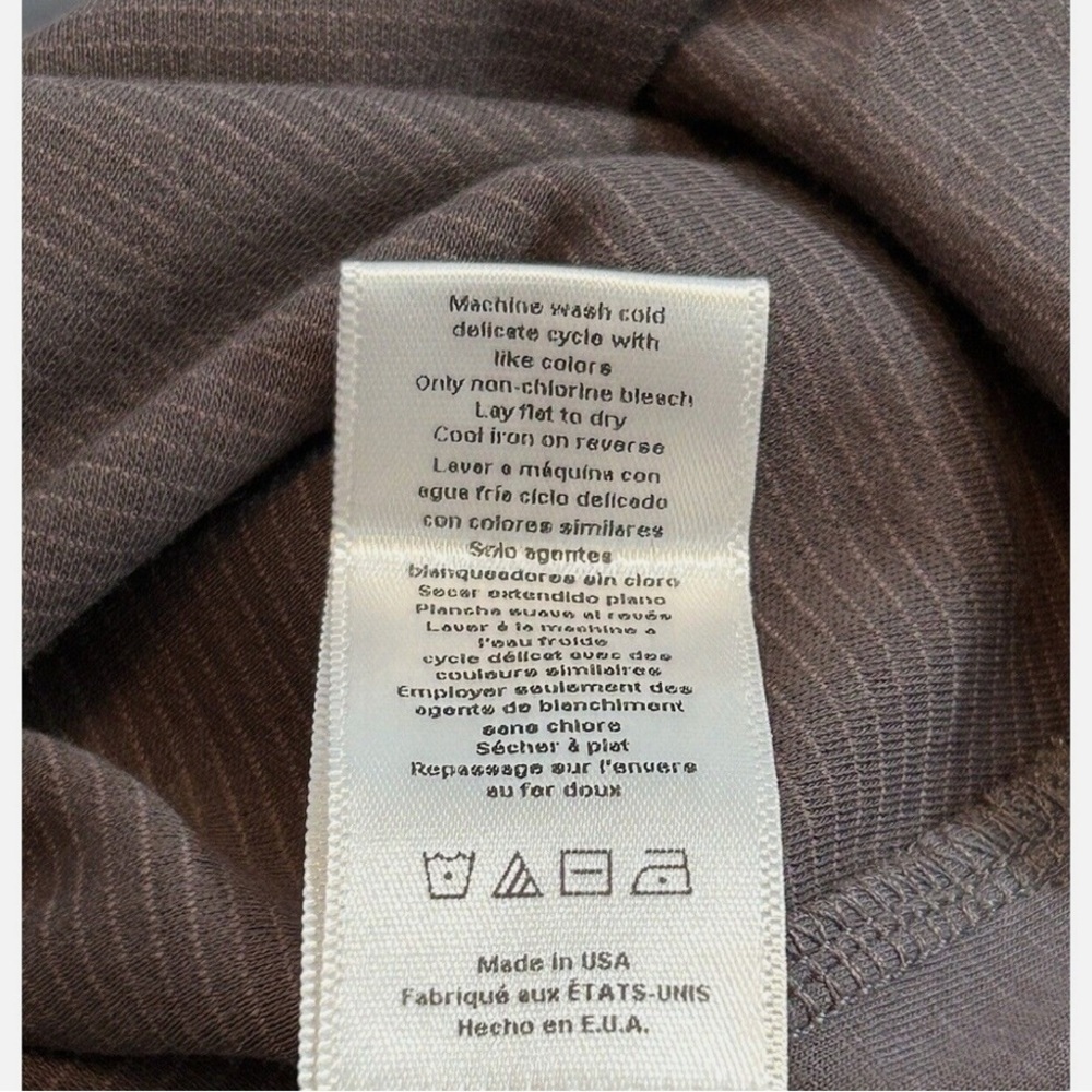 Lunya Womens Cool Panel Sleeveless Maxi Dress Grey Pockets XS - Picture 16 of 16